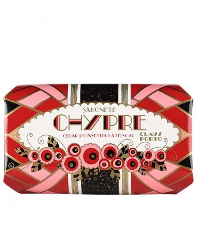 Jabón en pastilla Claus Porto Chypre caja