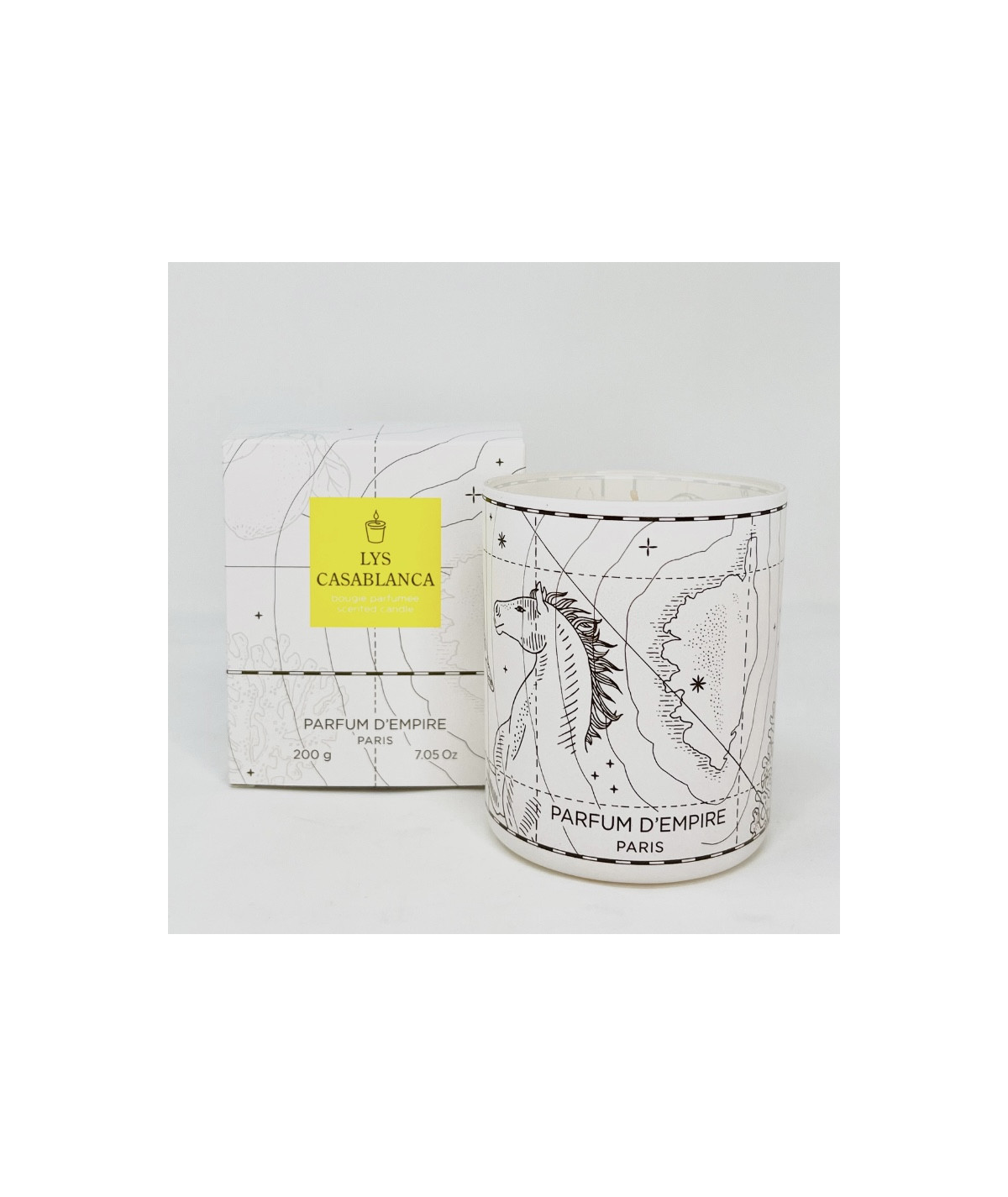 Vela Lys Casablanca Parfum d'Empire - Anhelo Vela Lys Casablanca Parfum d'Empire - Anhelo
